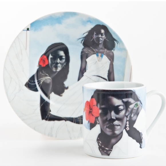 Arte de Café Obras de Jorge Severino Colección Limitada Espresso Set - Picture 3 of 12